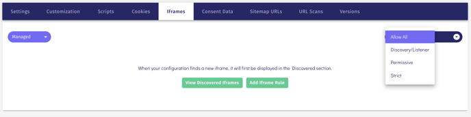 Consent Manager - iframes