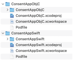 iOS folders